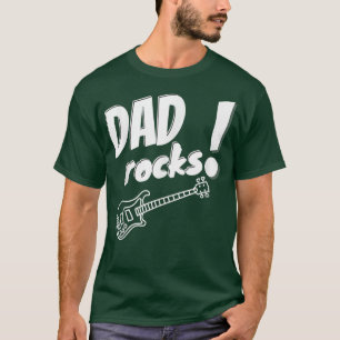 Manar Far Pappa Bass Guitar Sten Musi Fars dag T Shirt