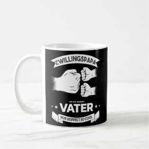 Manar Far vid Twillingarna Twin Pappa Baby vid Par Kaffemugg