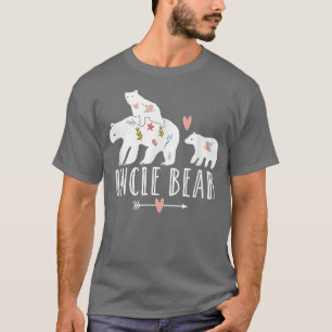 Manar farbror Bear 2 Kids Twin Unge, Coola farbror T Shirt