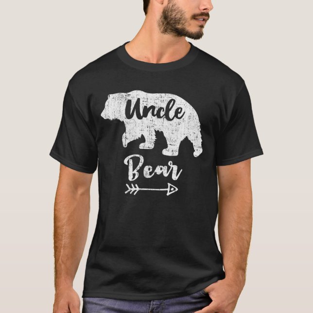 Manar farbror Bear T Shirt (Framsida)
