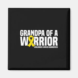 Manar Farfar från en Warrior Ribbon Childature Can Magnet