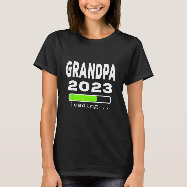 Manar farfar lastad med 2023 Gramp som ska marknad T Shirt (Framsida)