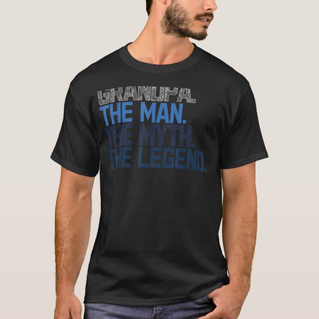 Manar farfar mannen myten om Fadern T Shirt (Framsida)