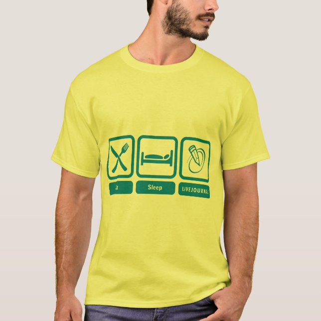 Manar färgT (äta, sova, LiveJournal), Tee (Framsida)