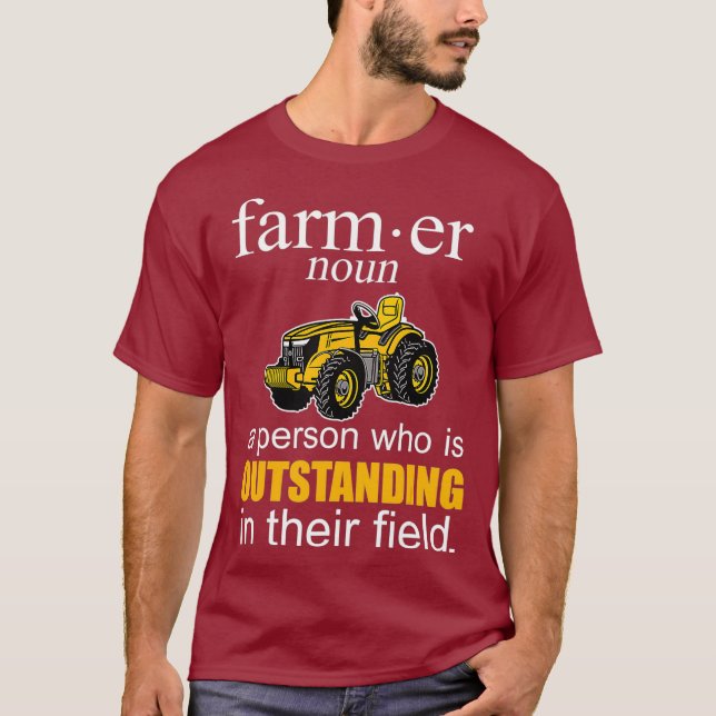 Manar Farm för jordbruk i Fält T Shirt (Framsida)