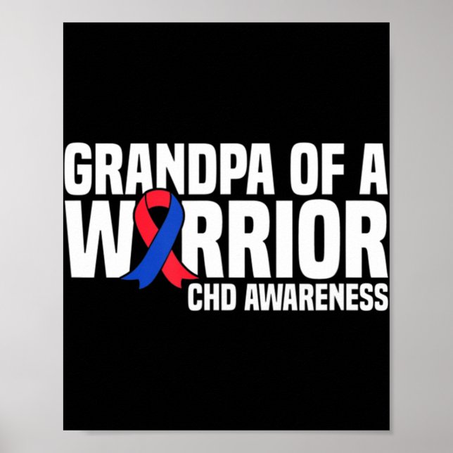 Manar farmor från Warrior CHD Congenital Heart Dis Poster (Framsidan)