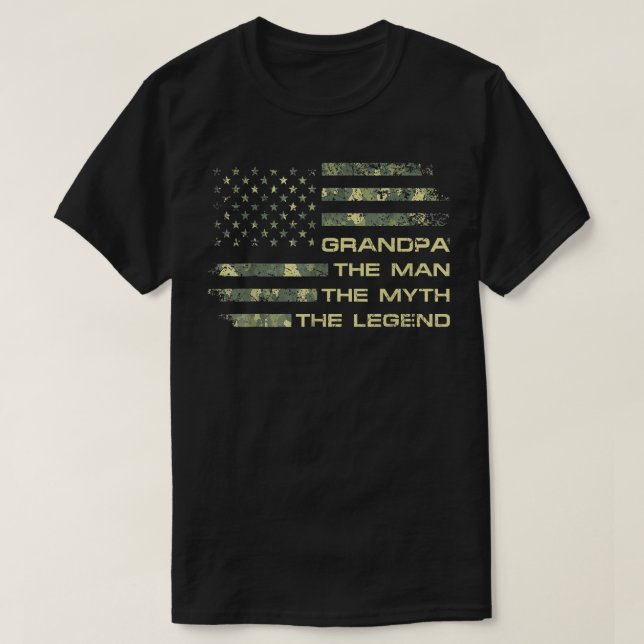 Manar farmor, mannen, myten om Far D T Shirt (Design framsida)