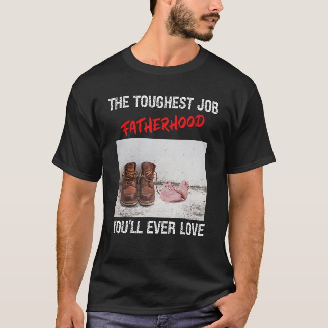 Manar Fars dag är det tuffaste jobb du någonsin ko T Shirt (Framsida)