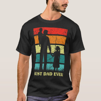 Manar Fars dag Bästa Pappa någonsin Retro Sunset F T Shirt