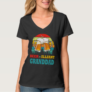 Manar Fars dag Beer Illiant Granddad Drink T Shirt