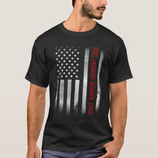 Manar Fars dag Best Freakin Gramps - USA FLA T Shirt