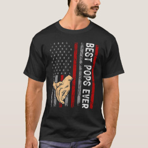 Manar Fars dag Best Poppa någonsin med USA T Shirt