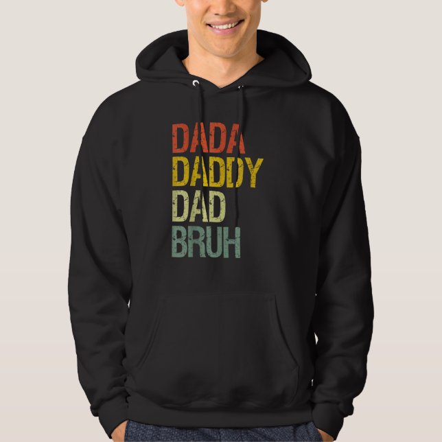 Manar Fars dag Dada pappa Pappa Bruh 43 Hoodie (Framsida)