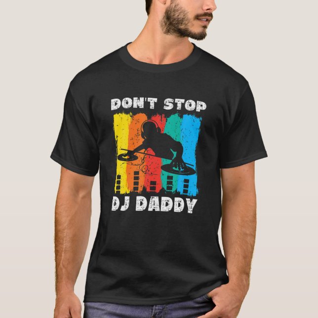 Manar Fars dag Dj-pappa T Shirt (Framsida)