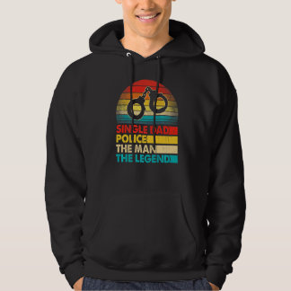 Manar Fars dag Enskild Pappa-polis, mannen som led Hoodie