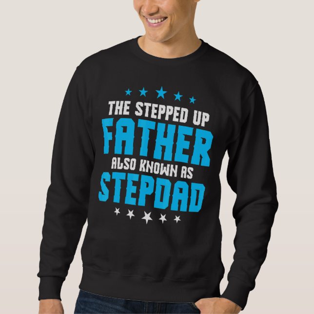 Manar Fars dag, Far Stepdad Bo Lång Ärmad Tröja (Framsida)