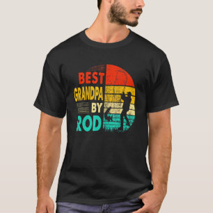 Manar Fars dag Fisher Best Grandpa by Rod Fishin T Shirt