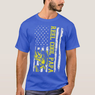 Manar Fars dag Fiske efter fiskebåtar i USA flagga T Shirt