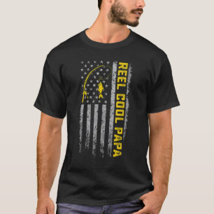 Manar Fars dag Fiskeredskap Coola Pappa Pappa Joke T Shirt