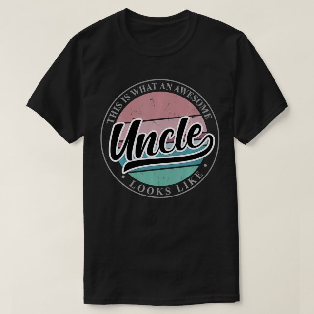 Manar Fars dag födelsedagspresent till farbror frå T Shirt (Design framsida)