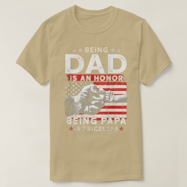 Manar Fars dag för Pappa: en höst som är Pappa är  T Shirt (Design framsida)