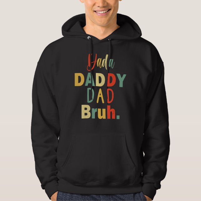 Manar Fars dag för Pappa Grandpa Dada pappa Pappa  Hoodie (Framsida)