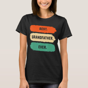 Manar Fars dag från Family Best Grandfather Kväll T Shirt