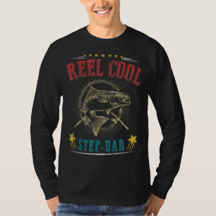 Manar Fars dag Funny Fishing Reel Coola Steg Pappa T Shirt