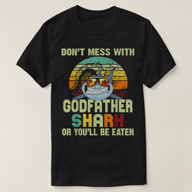 Manar Fars dag-gåva till Papa Dont  med Godfa T Shirt (Design framsida)