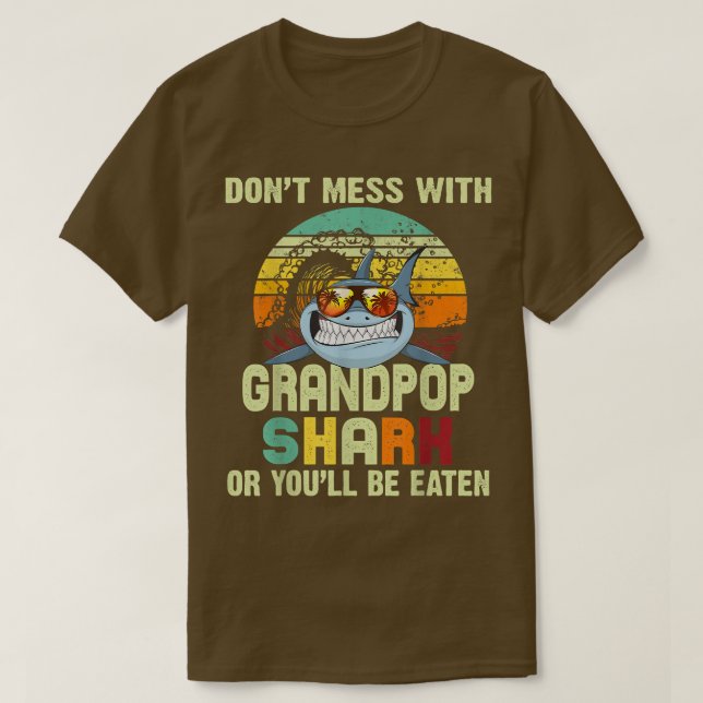 Manar Fars dag-gåva till Papa Dont  med stor T Shirt (Design framsida)
