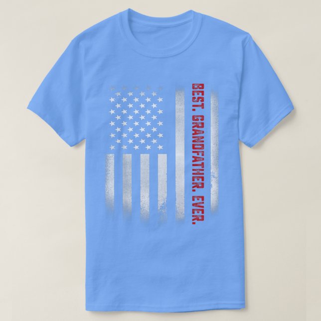 Manar Fars dag-gåva till Pappa bästa farfar E T Shirt (Design framsida)