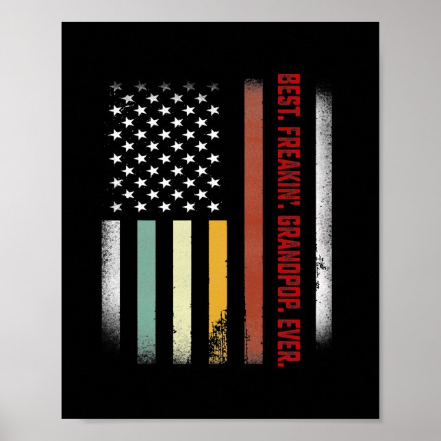 Manar Fars dag ger bästa Freakin Grandpop Poster (Framsidan)