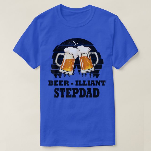 Manar Fars dag ger BeerIlliant StepPappa Funn T Shirt (Design framsida)