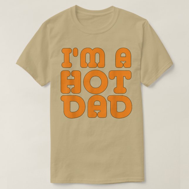 Manar Fars dag Gift från frun, Hett Pappa  T Shirt (Design framsida)