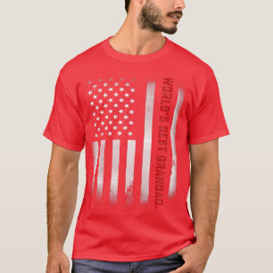 Manar Fars dag Gift Tee World's Best Grandad Ev
