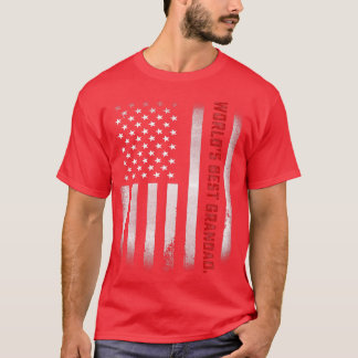 Manar Fars dag Gift Tee World's Best Grandad Ev