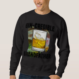 Manar Fars dag Gin Credibile Grandfather Drink Lång Ärmad Tröja
