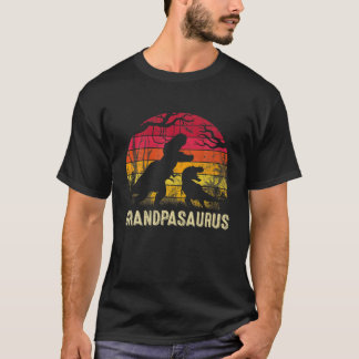 Manar Fars dag GrandpaSaurus Rex Funny Dinosaur T Shirt