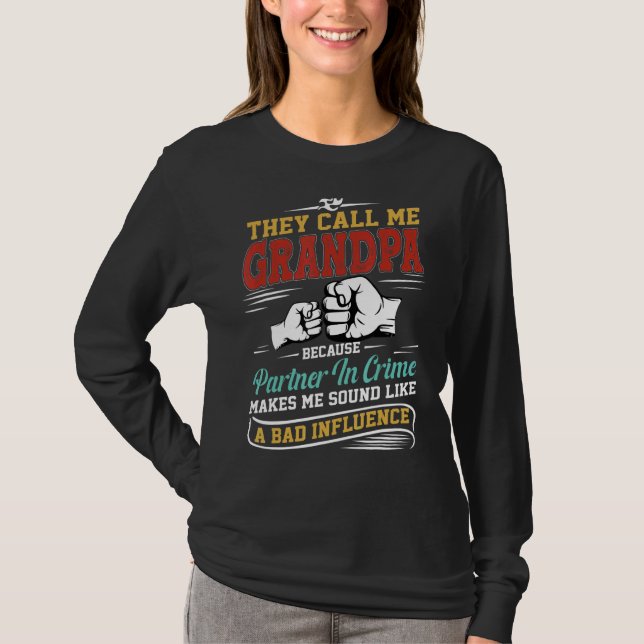 Manar Fars dag kallar de mig morfar för Par T Shirt (Framsida)