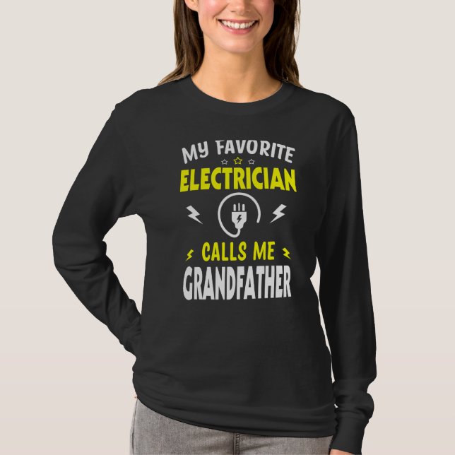 Manar Fars dag Min favoritelektriker ringer mig T Shirt (Framsida)