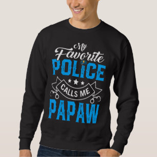 Manar Fars dag Min favoritpolis kallar mig Pappa Lång Ärmad Tröja