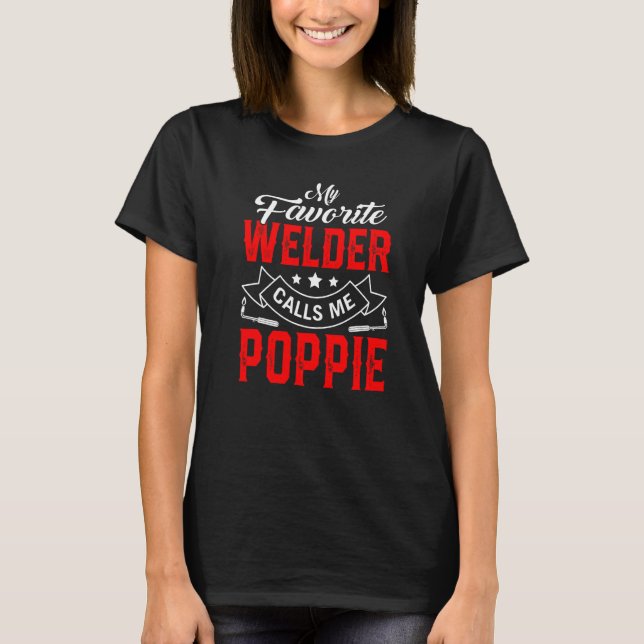 Manar Fars dag Min favoritwalder kallar mig Popp T Shirt (Framsida)