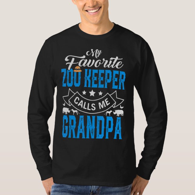 Manar Fars dag min favoritzoo Keeper kallar mig T Shirt (Framsida)