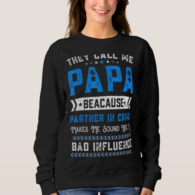Manar Fars dag morfar de kallar mig Pappa partner T Shirt (Framsida)
