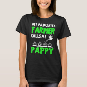 Manar Fars dag My Favorite Farmer anropar mig Papp T Shirt