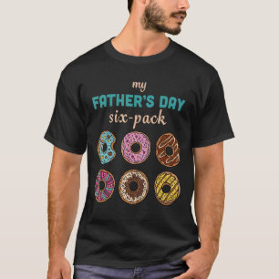 Manar Fars dag Pappa Mitt paket med sex paket Fars T Shirt