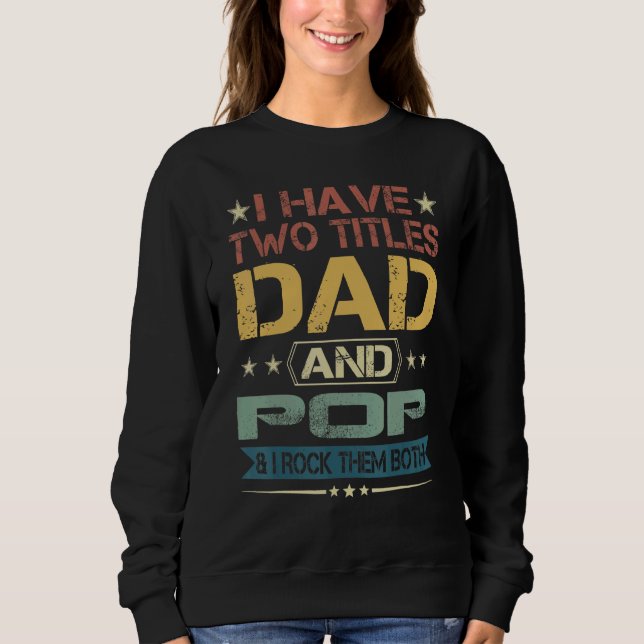 Manar Fars dag Pappa och Pop-gåva från dotter S T Shirt (Framsida)