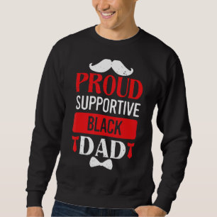Manar Fars dag Proud Support Black Pappa Lång Ärmad Tröja