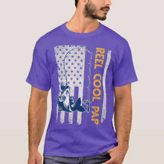 Manar Fars dag Reel Coola Pap Fish American Fla T Shirt