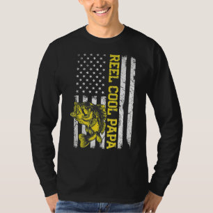 Manar Fars dag Reel Coola Pappa Fiskefartyg, norda T Shirt